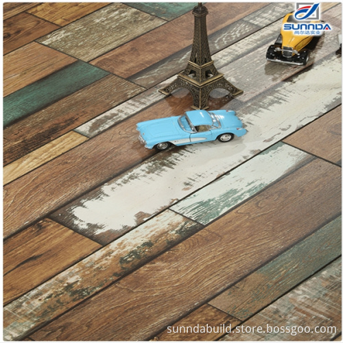 Matte Rustic Yellow Ork Wood Flooring Tiles for Living Room Floor 150x600 Porcelain low price tiles